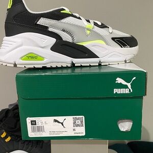 Puma Black and White Sneakers